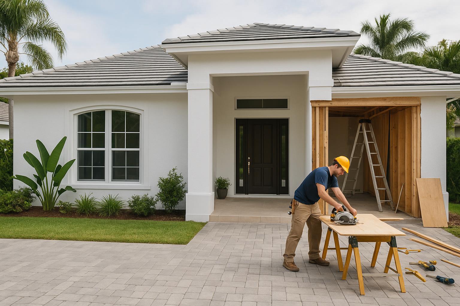A charming yellow house with a large porch.